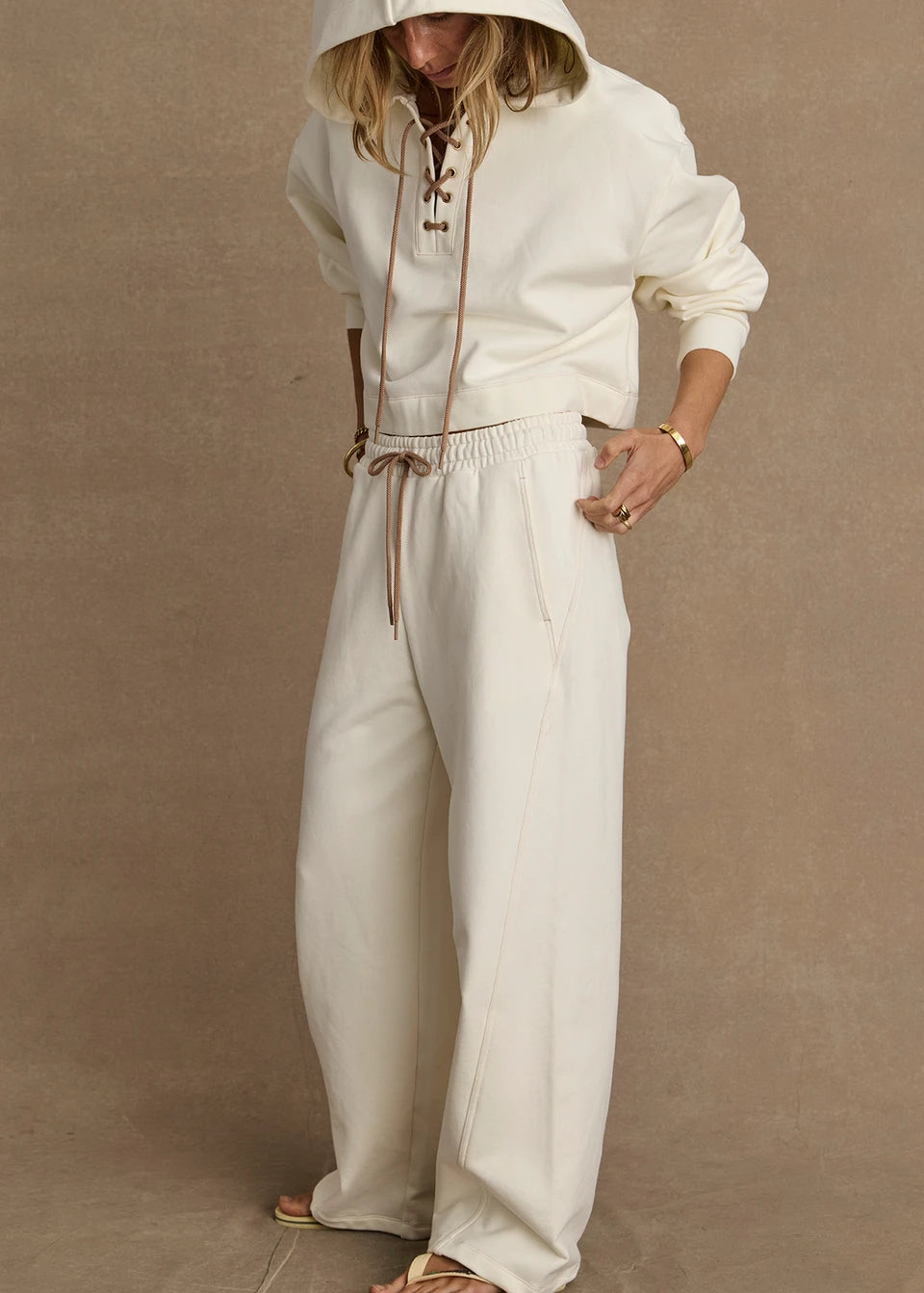 Arkana priah hoodie, cream