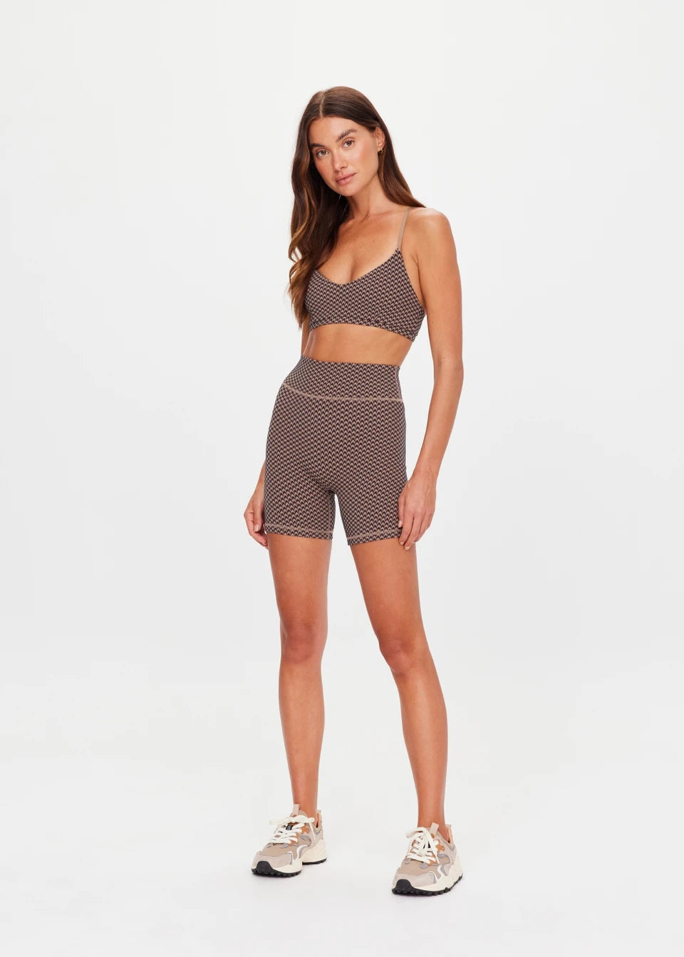 Houndstooth zoe bra, check