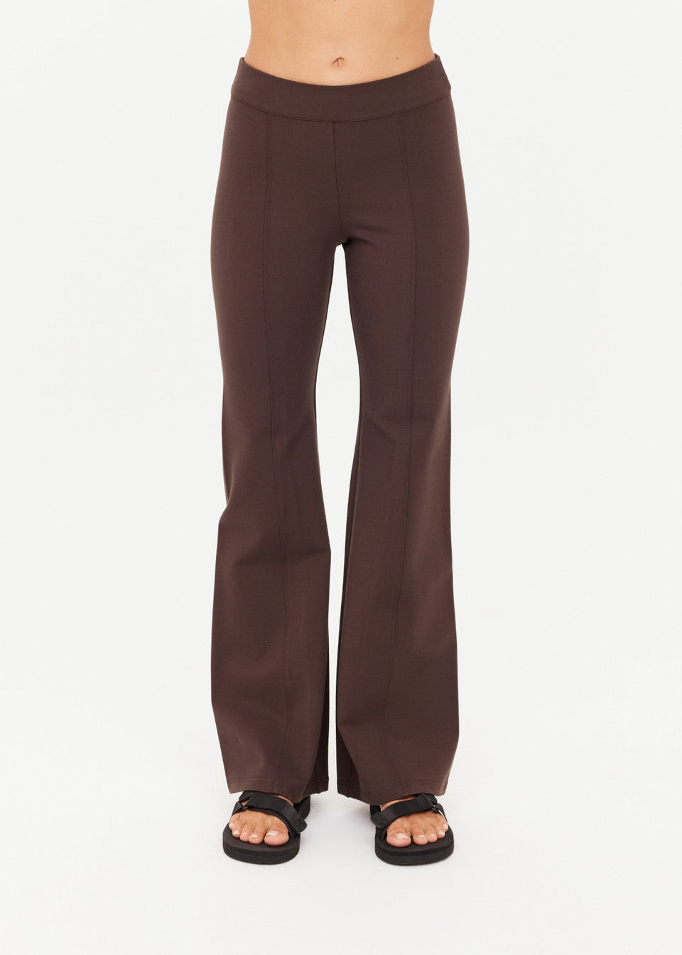 Joyela flare pant, cocoa