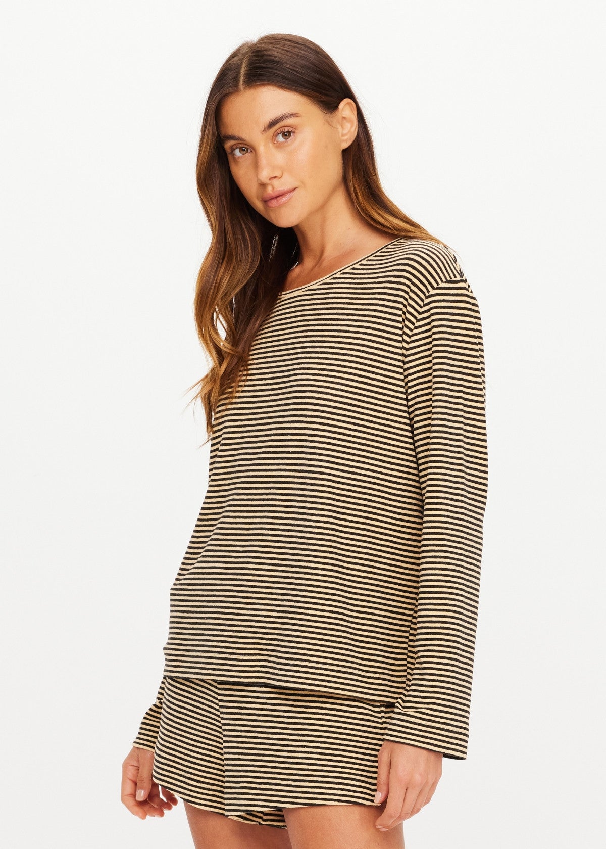 Santos rio long sleeve top, stripe