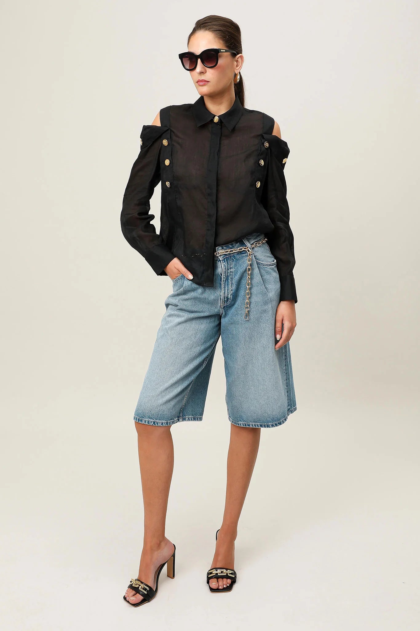Vivre shirt, noir