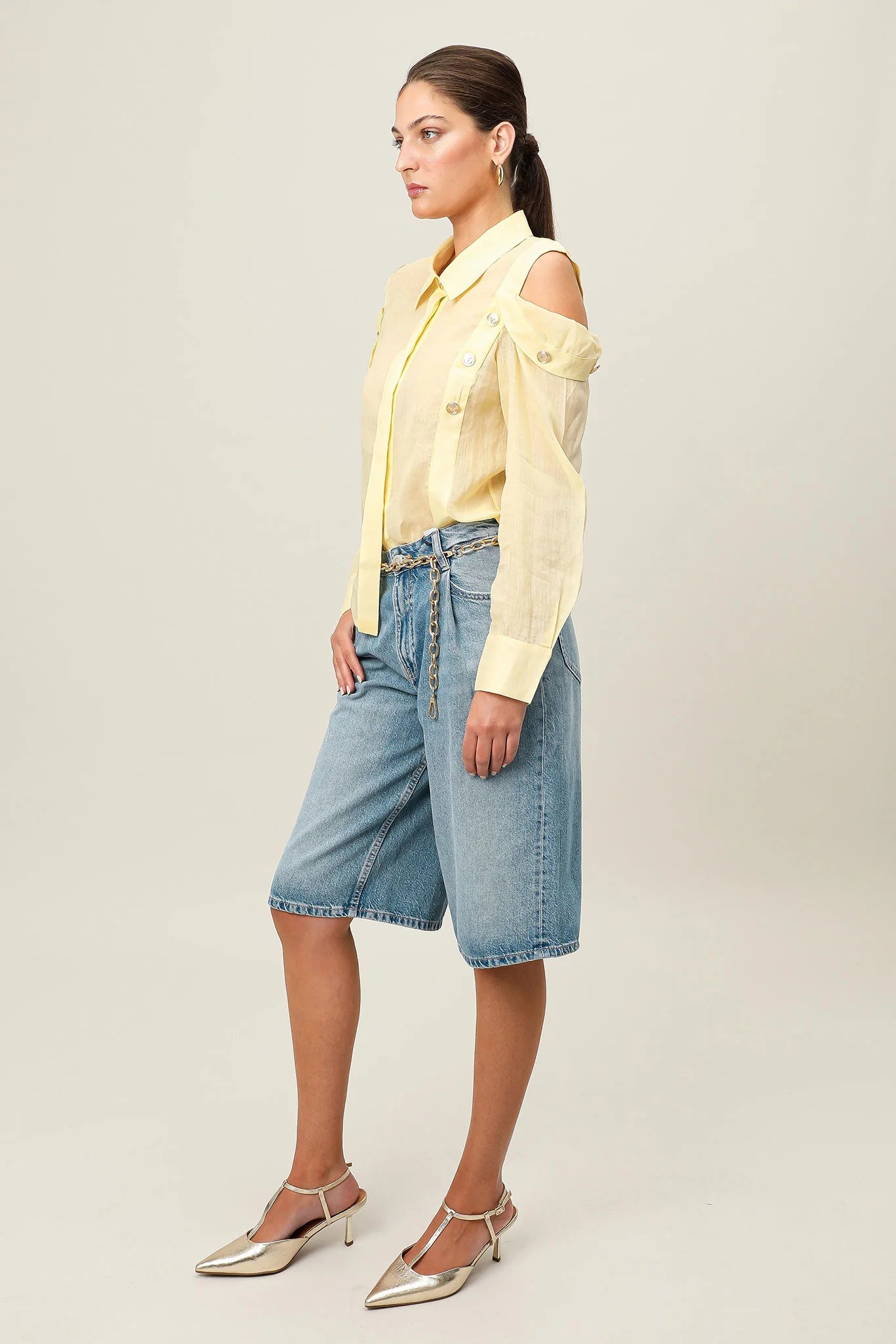 Vivre shirt, lemon