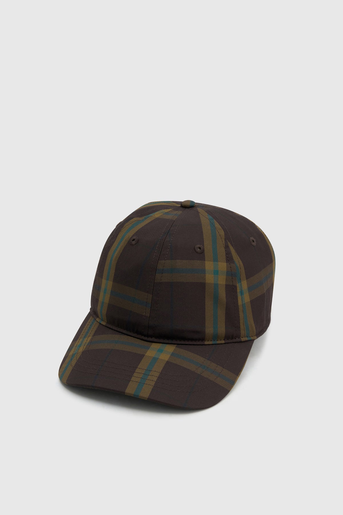 Winton check logo cap