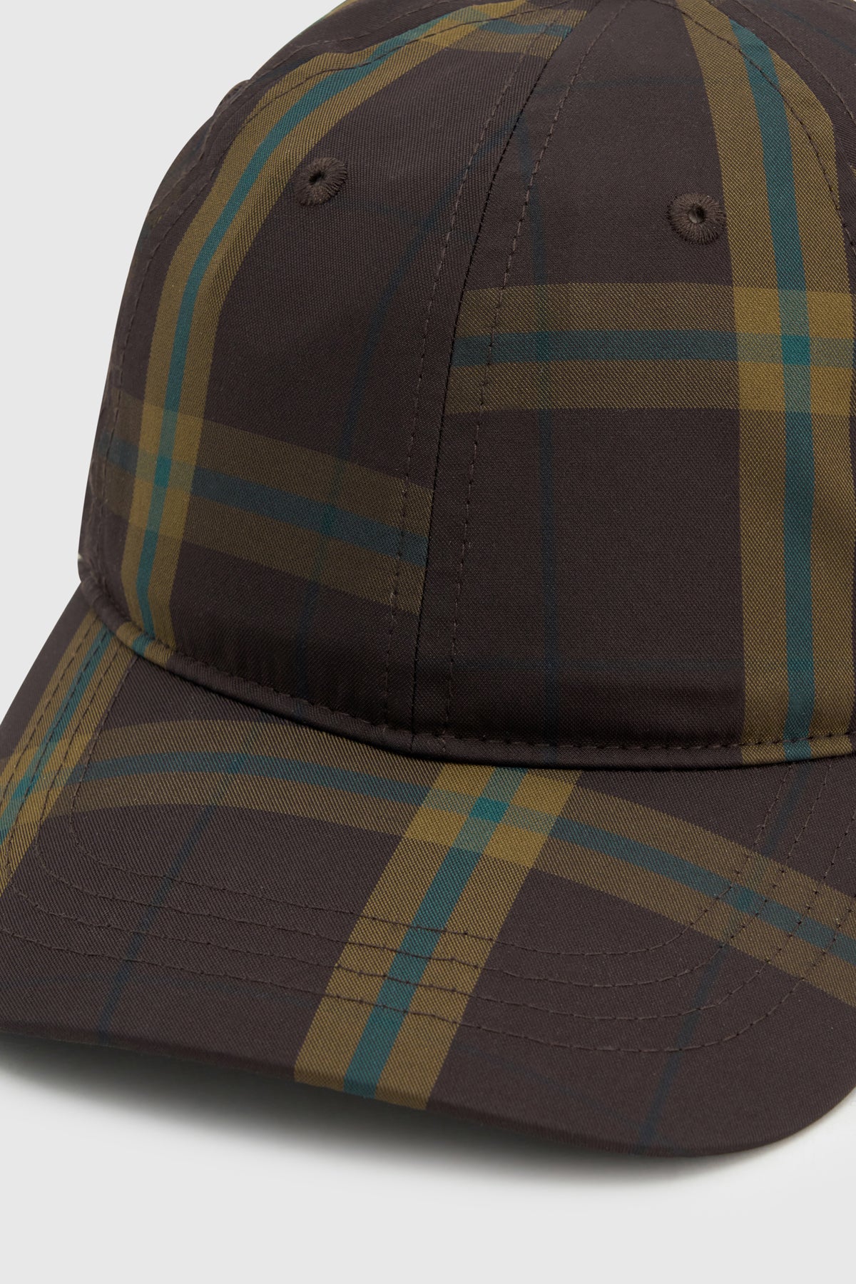 Winton check logo cap