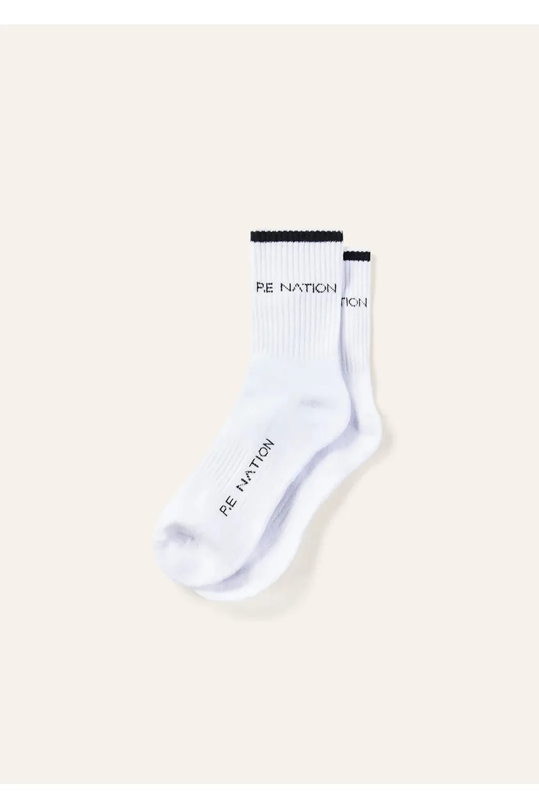 Vita sock, optic white/pebble grey