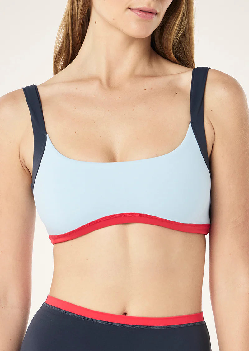 Vivid sports bra, Ice blue