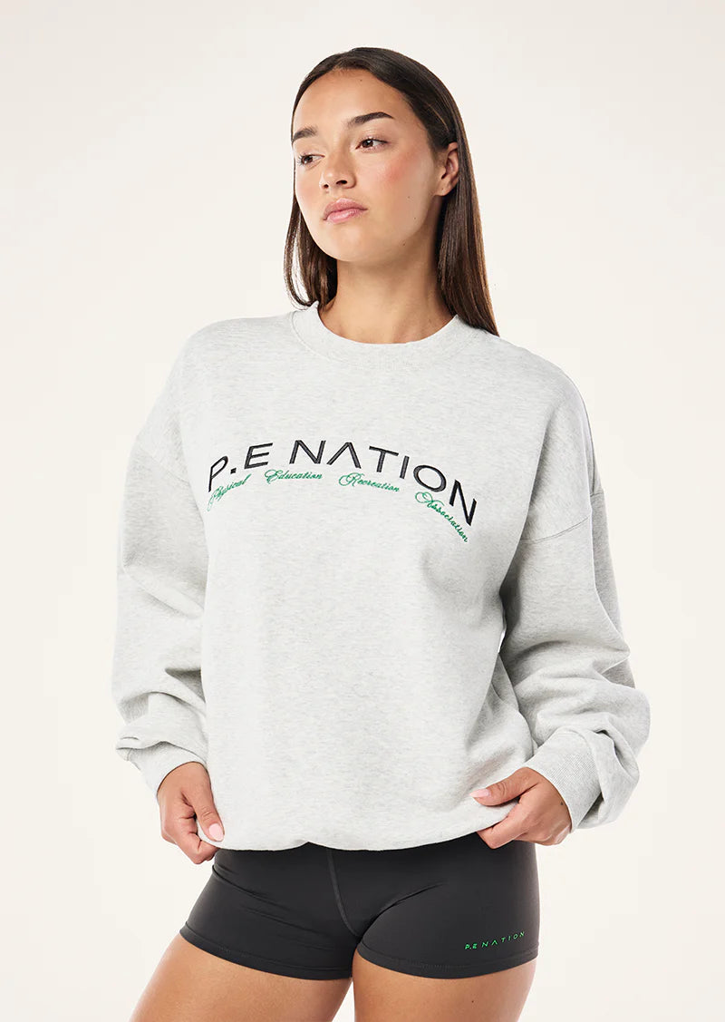 Volume sweat, grey marle