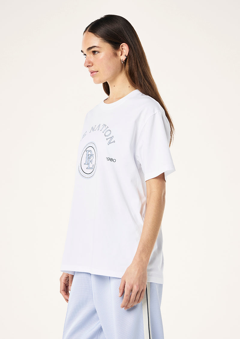 Voyage tee, optic white