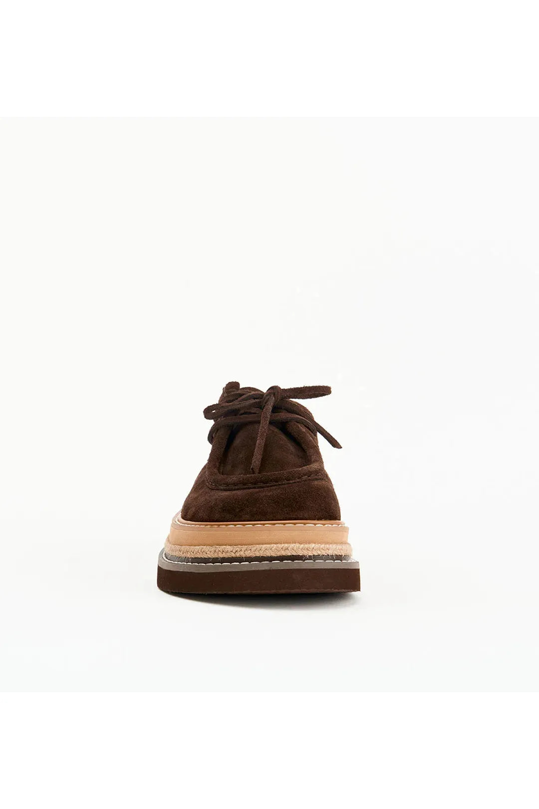 Veronique, chocolate suede