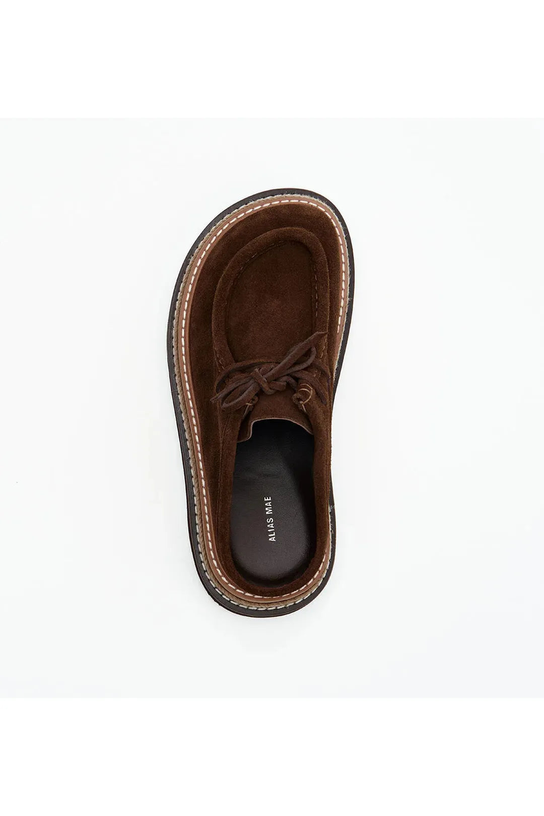 Veronique, chocolate suede
