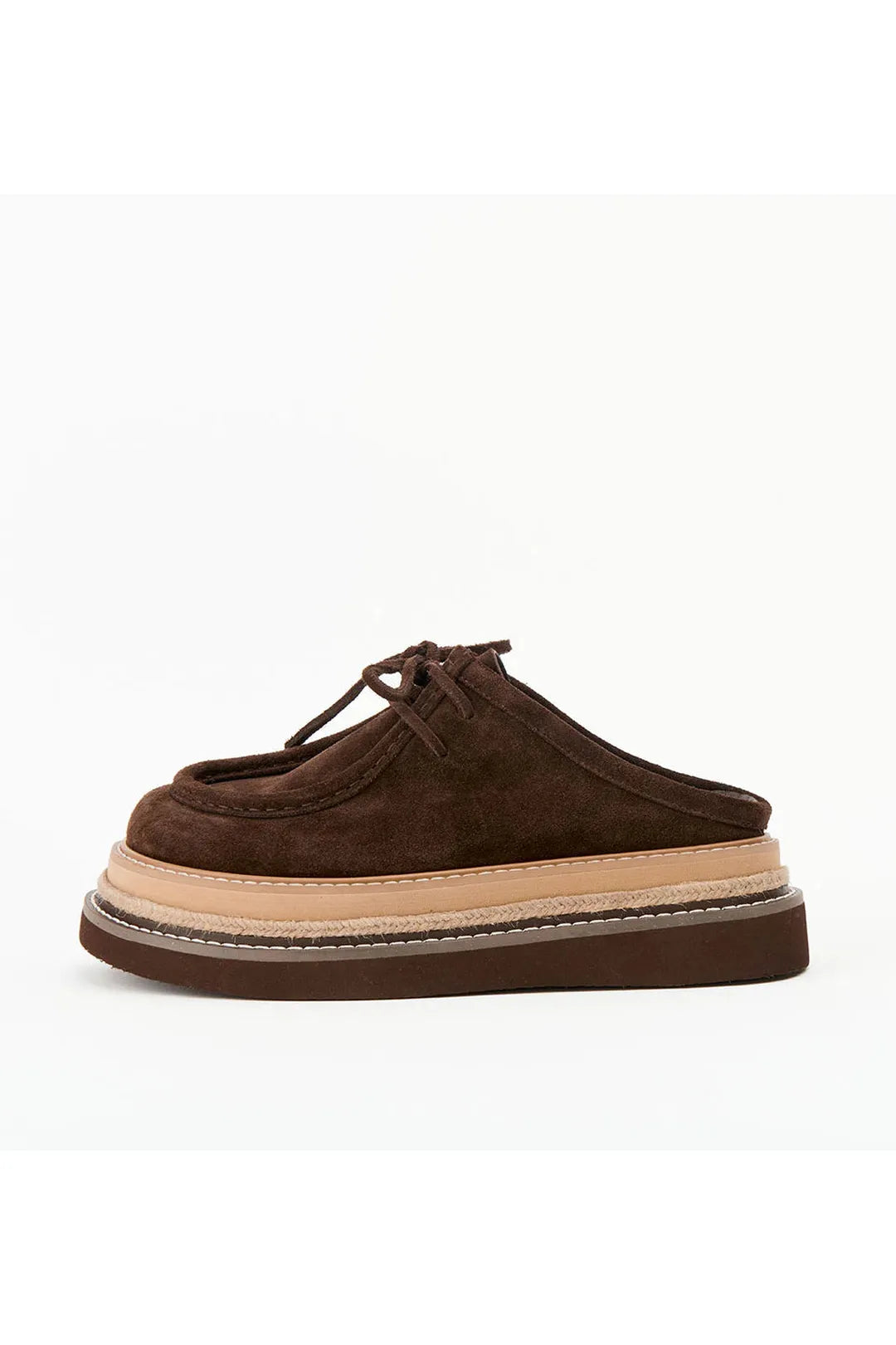 Veronique, chocolate suede