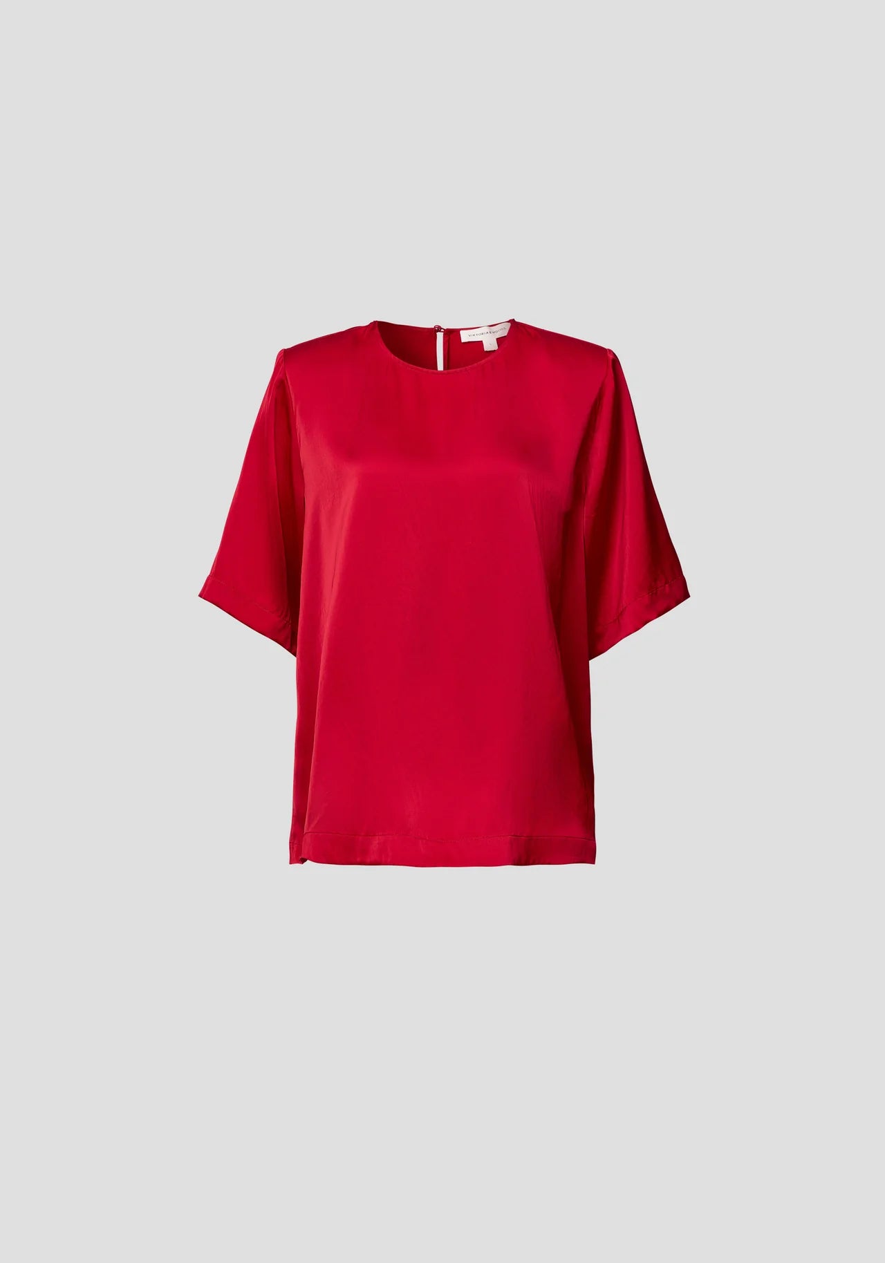 Elysian tee, sunset red
