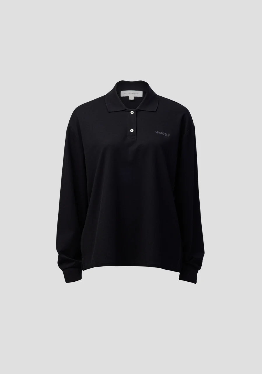 Beckett polo, black