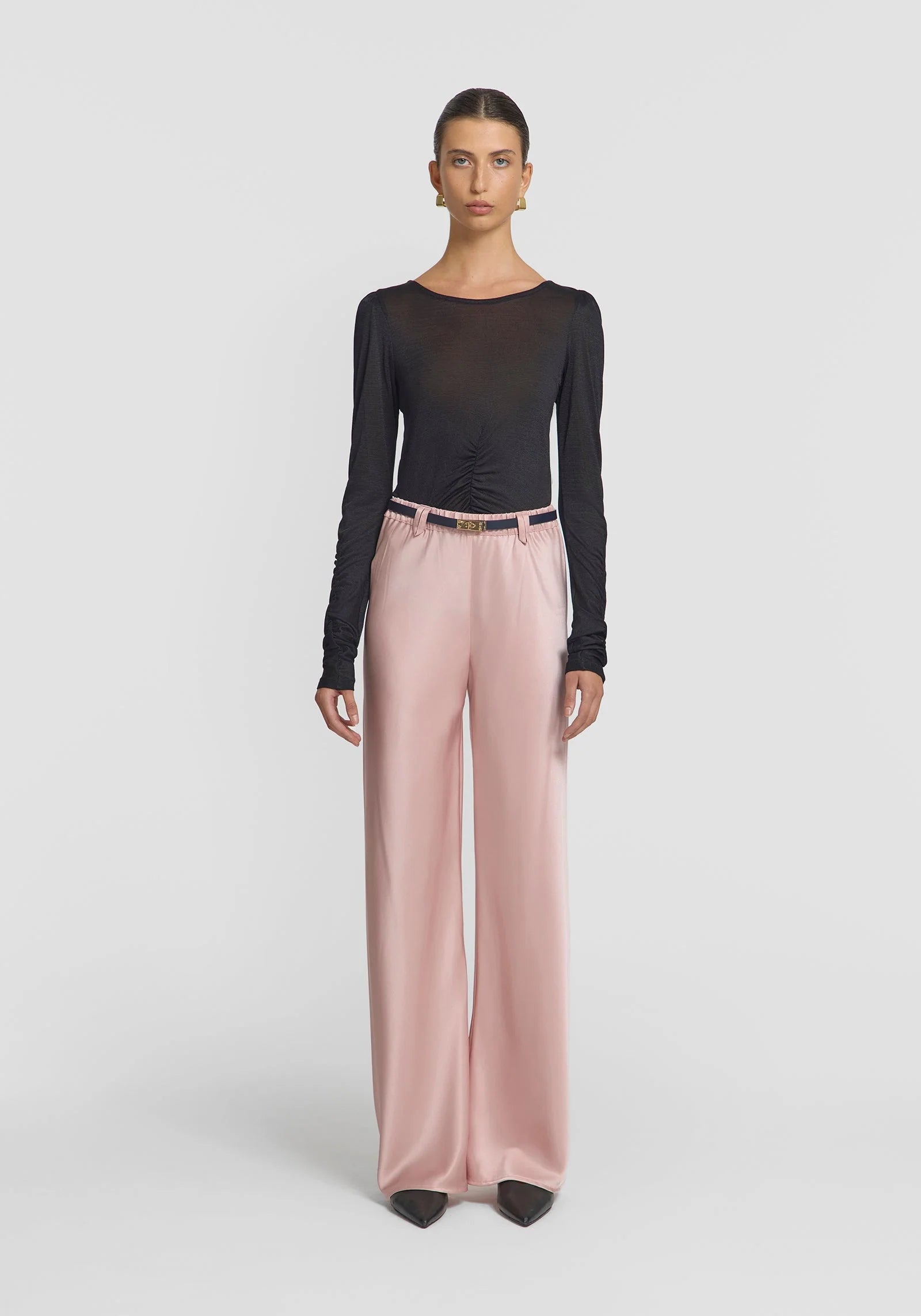 Arcadia pant, tinted rose