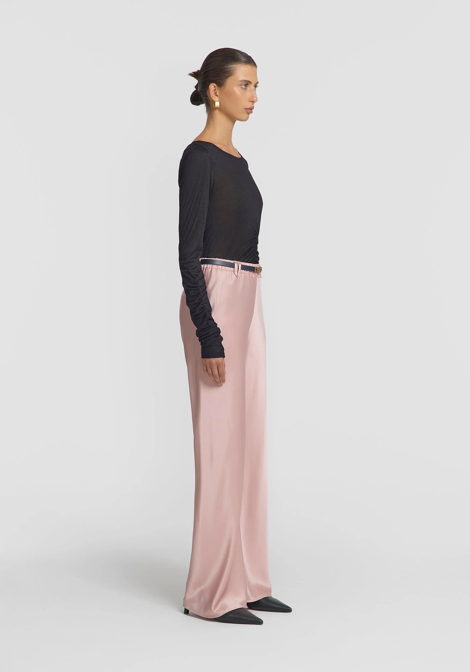 Arcadia pant, tinted rose