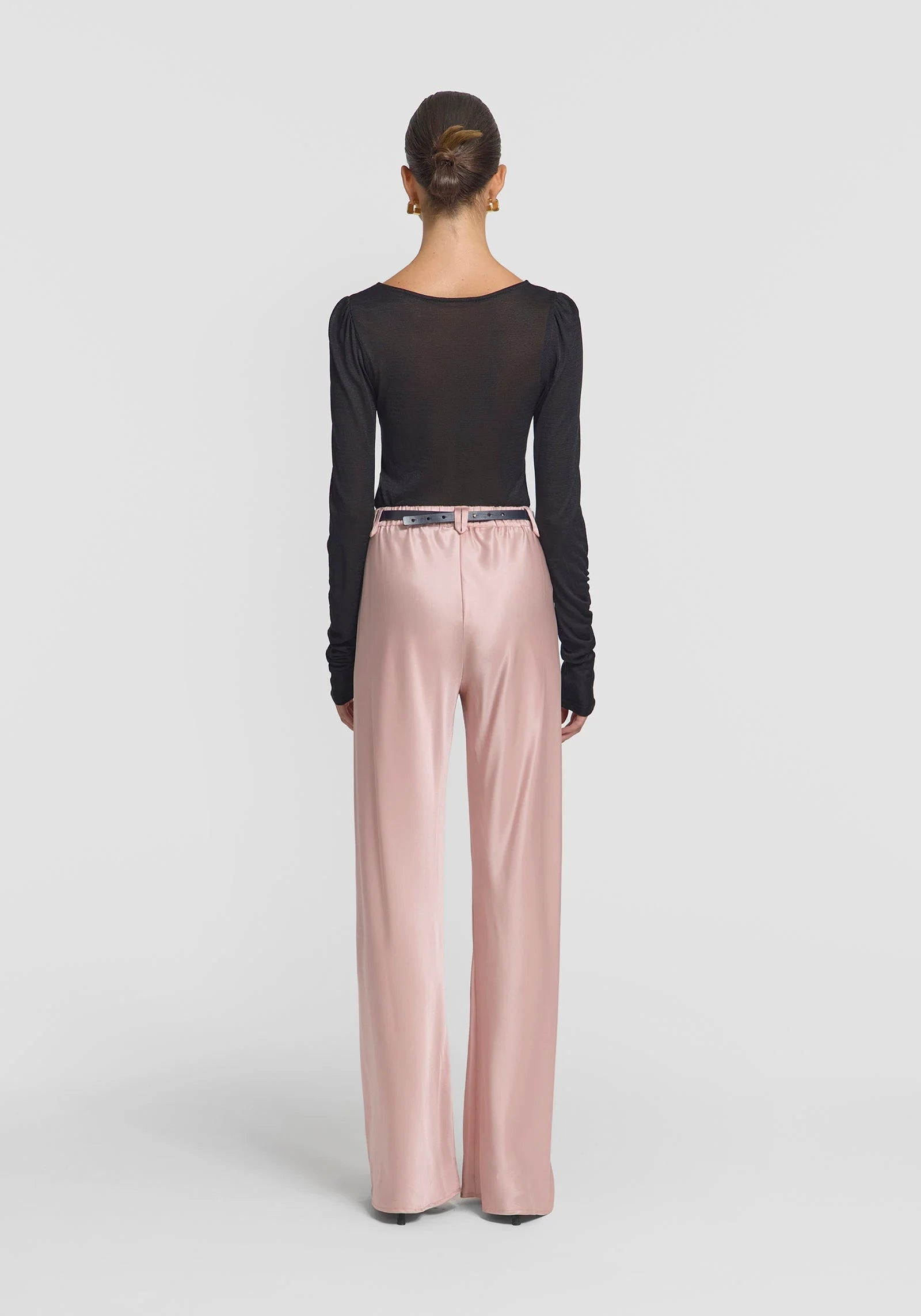 Arcadia pant, tinted rose
