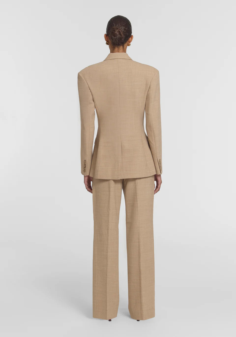 Michigan blazer, pale camel