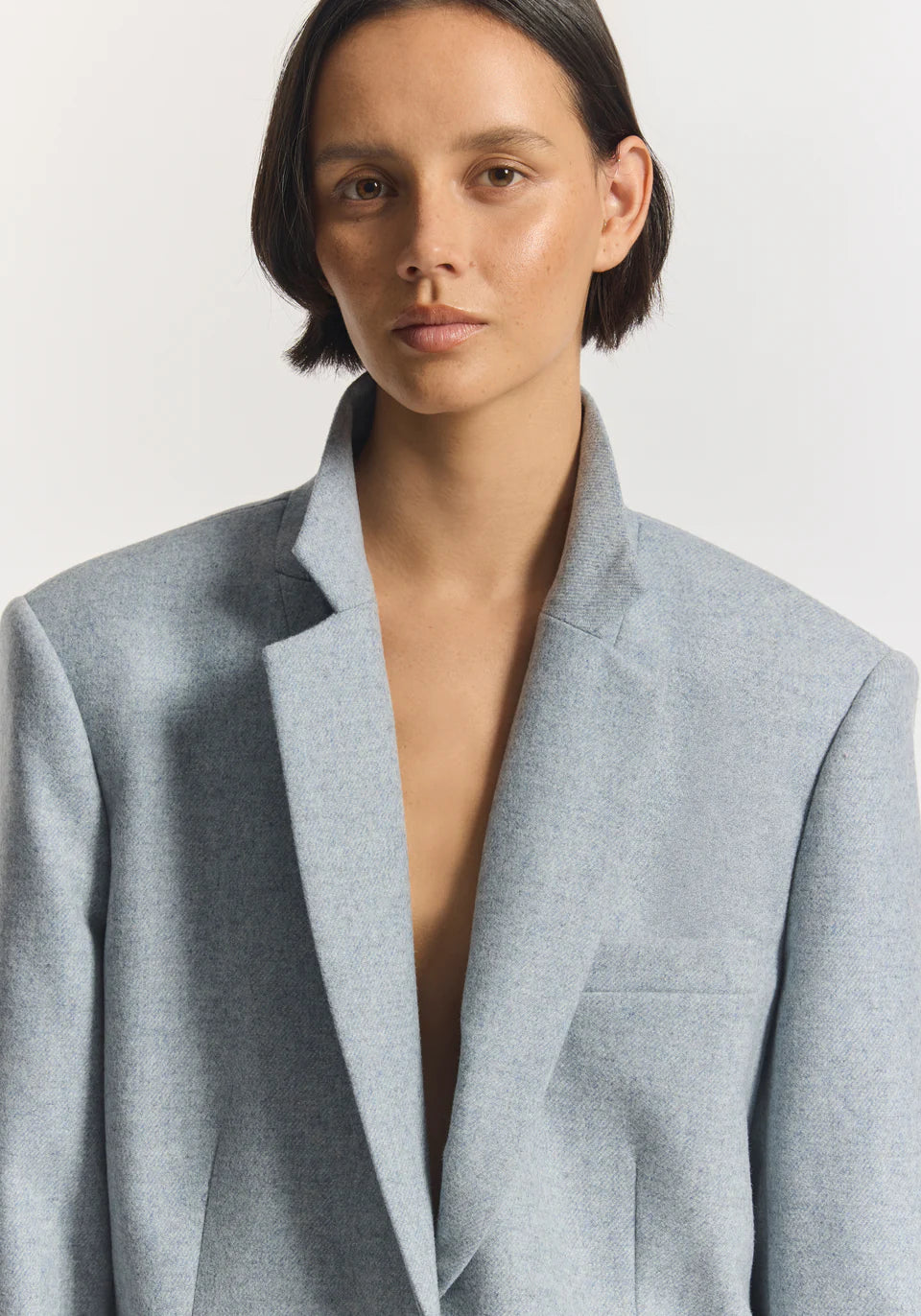 Sensation wool blazer, portrait blue