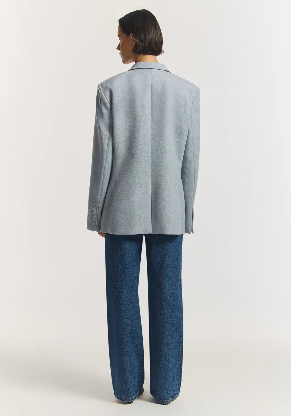 Sensation wool blazer, portrait blue
