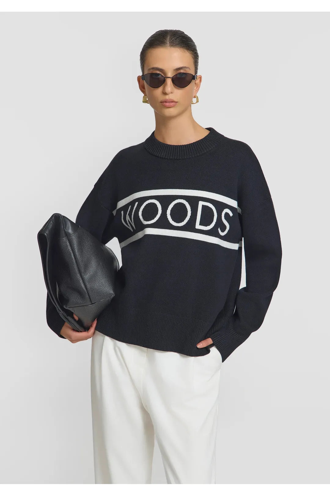 Supercross knit, black