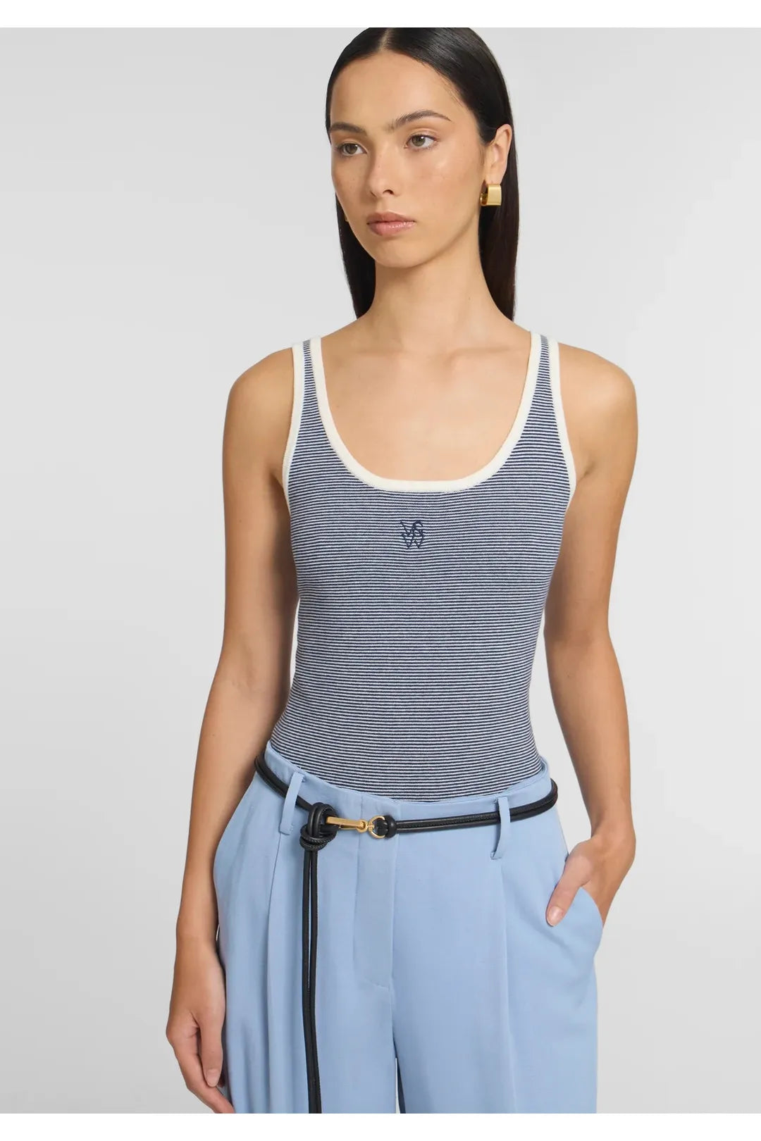 Chronicle tank, french navy stripe
