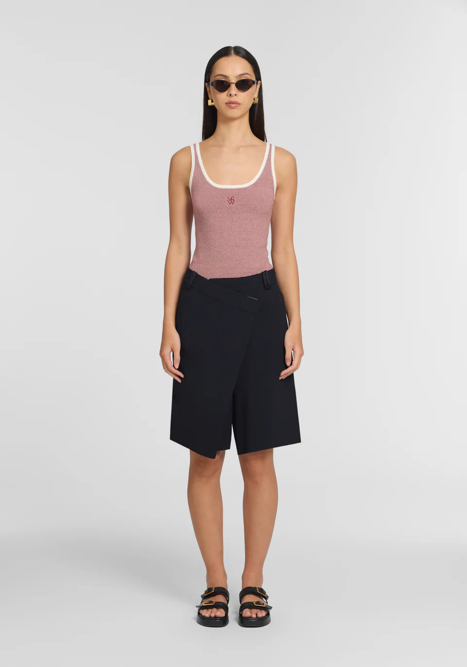 Chronicle tank, henna stripe