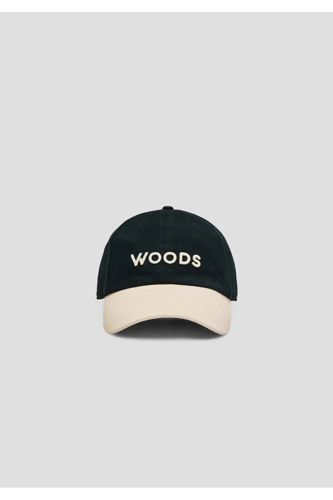 woods cap, ecru/black
