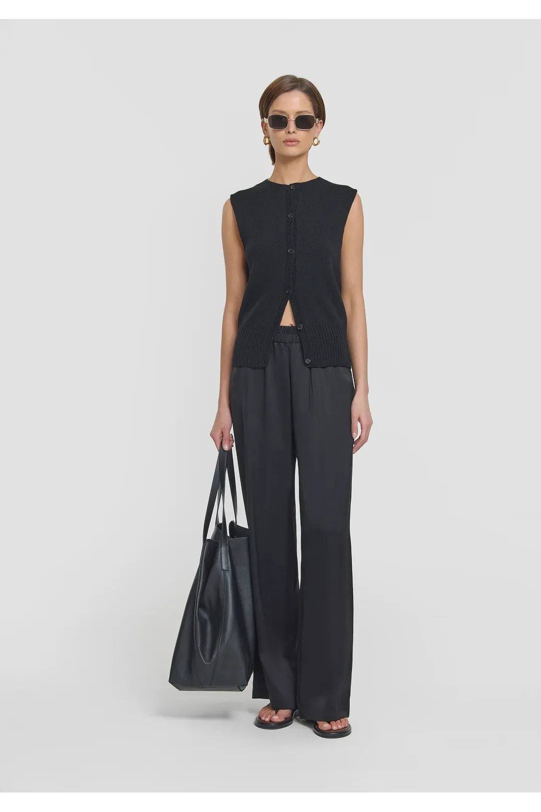 pilot pant, black