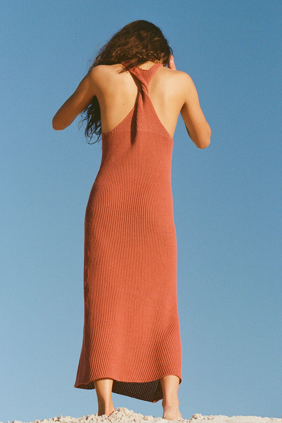 Clay knit dress