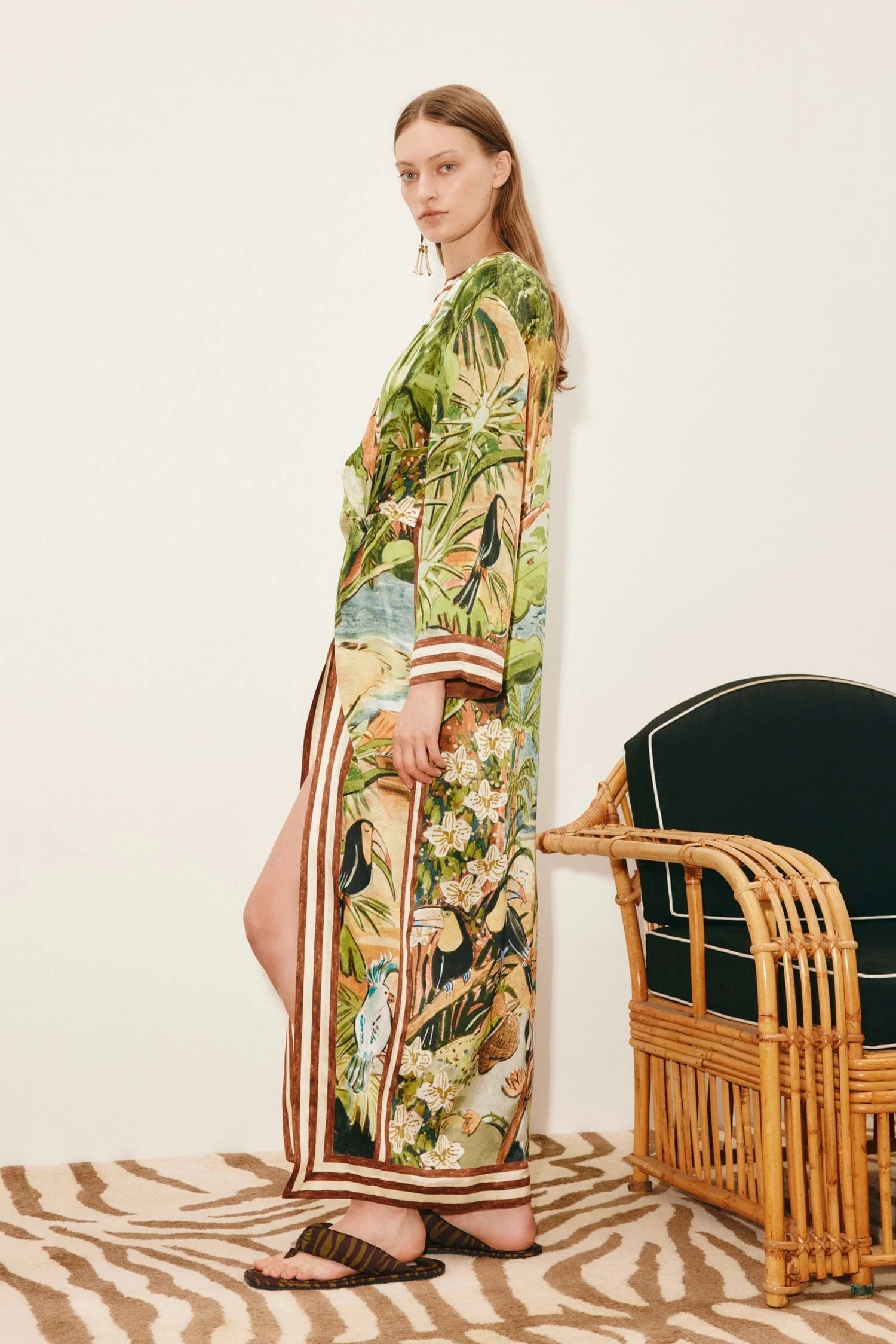 Toucan tango midi dress