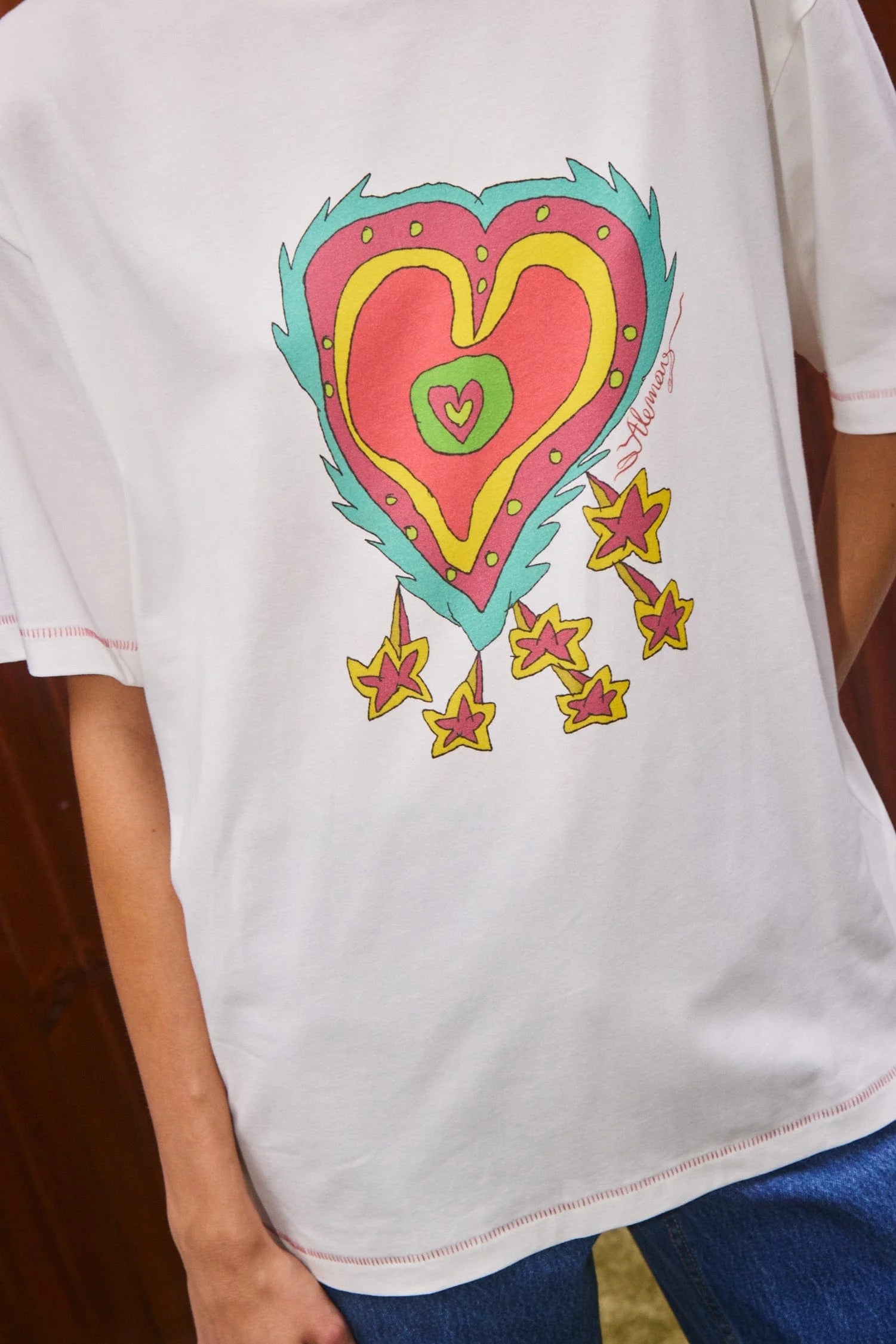 Contessa heart tee