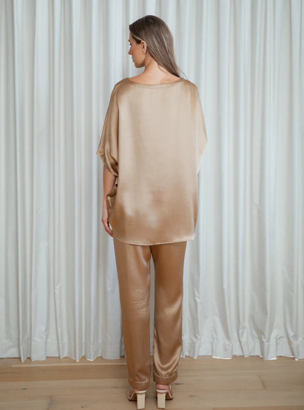 Comfort pant, bronze