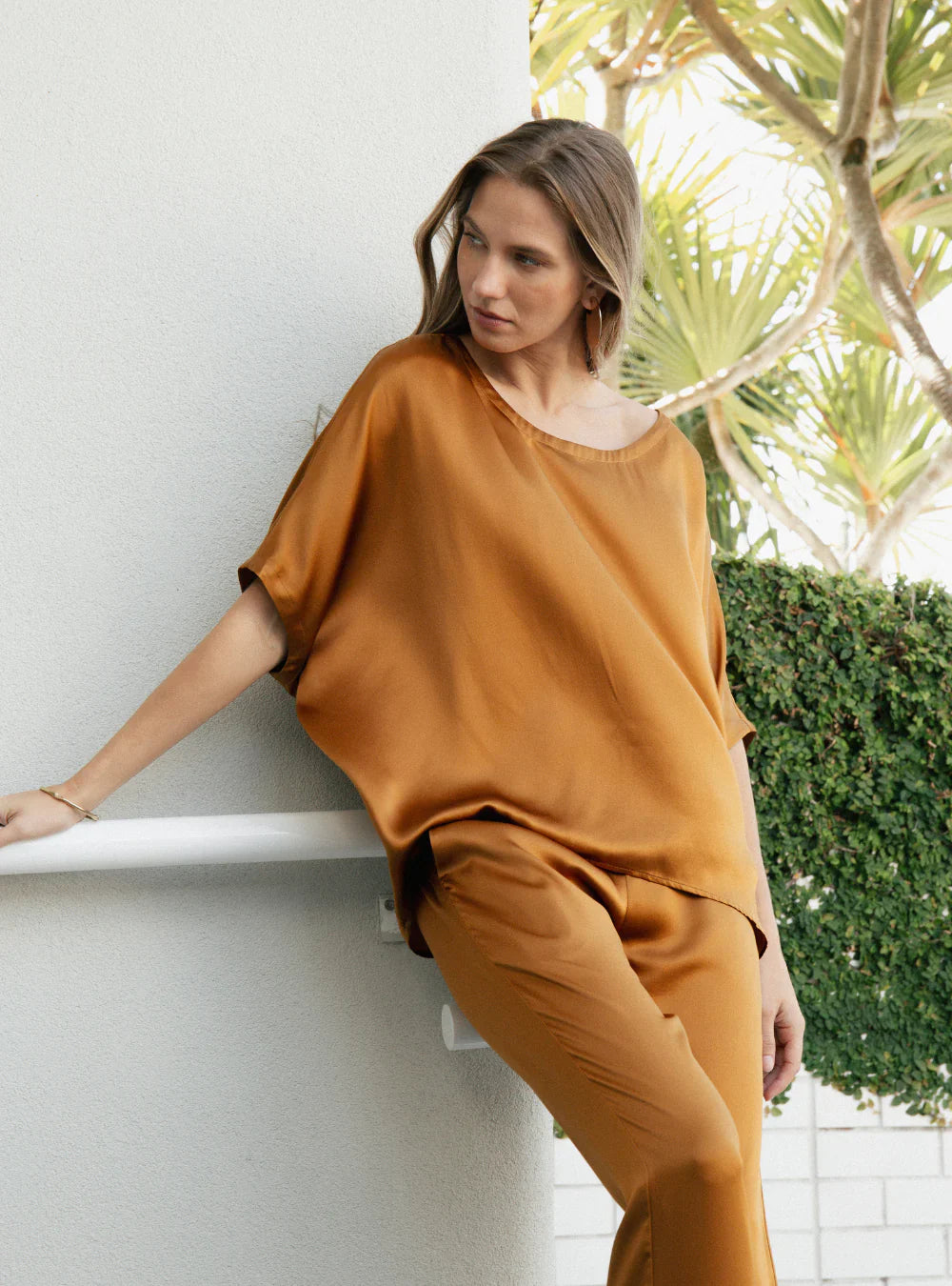 Allure top, rust