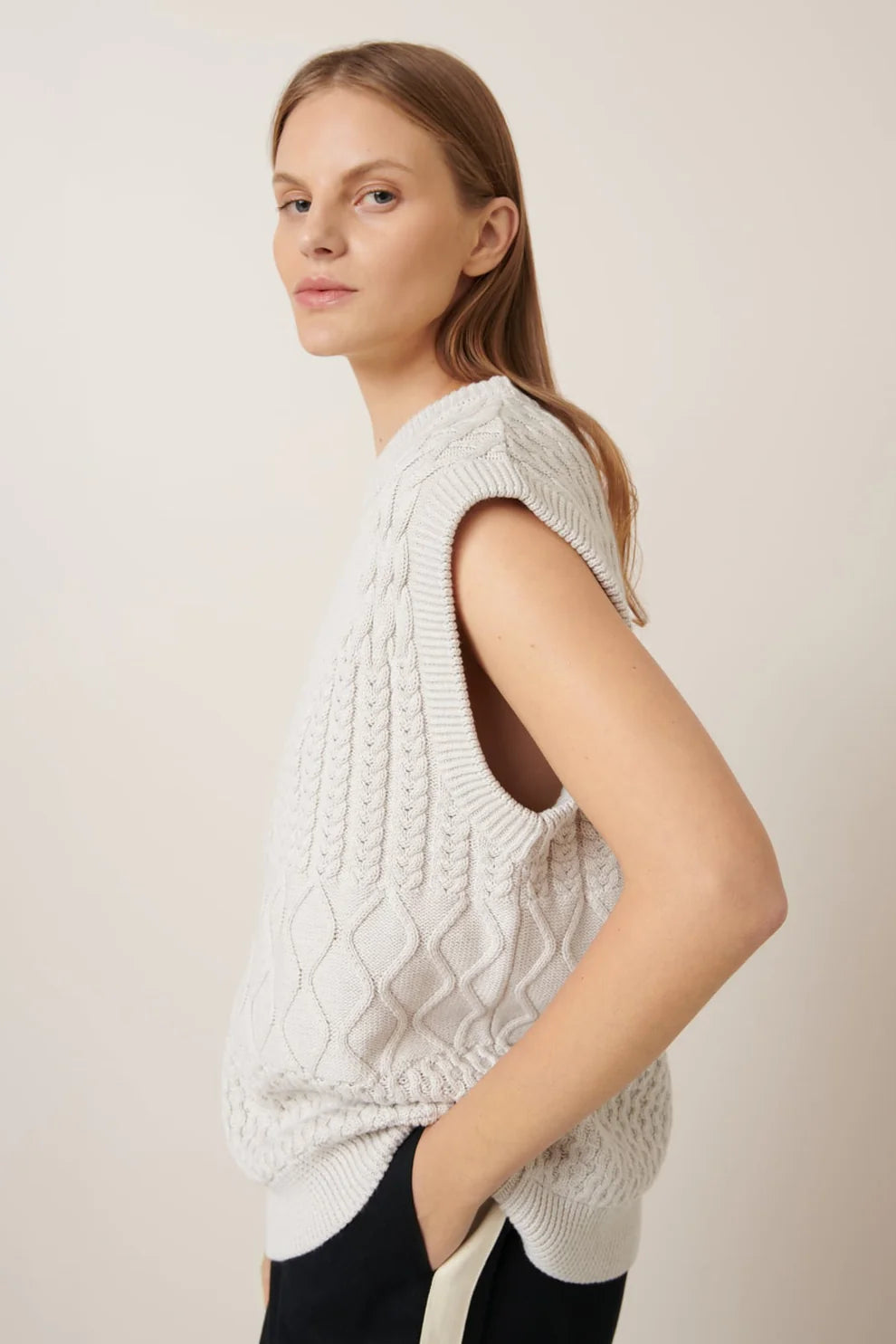 Aran vest