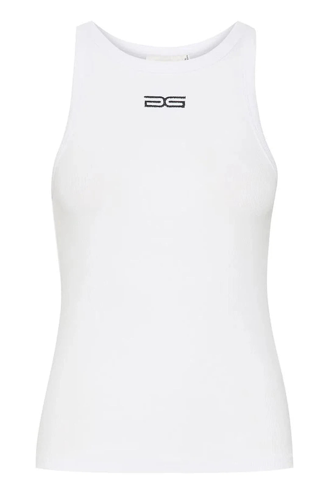 Drew Gz logo tank, bright white