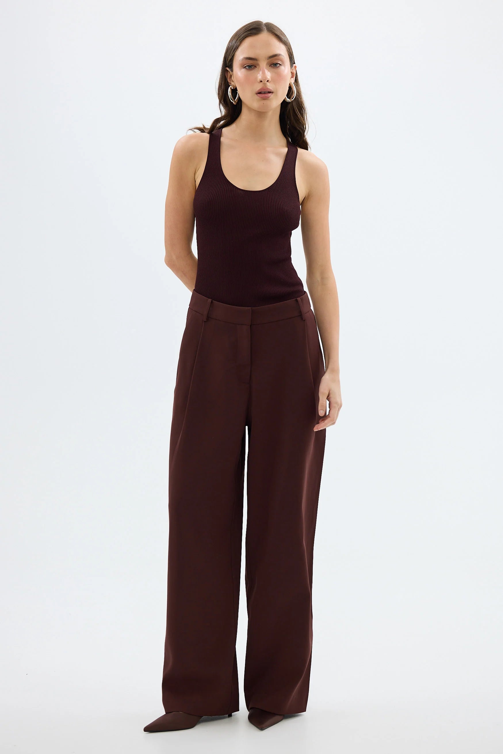 Carmen pant, bordeaux