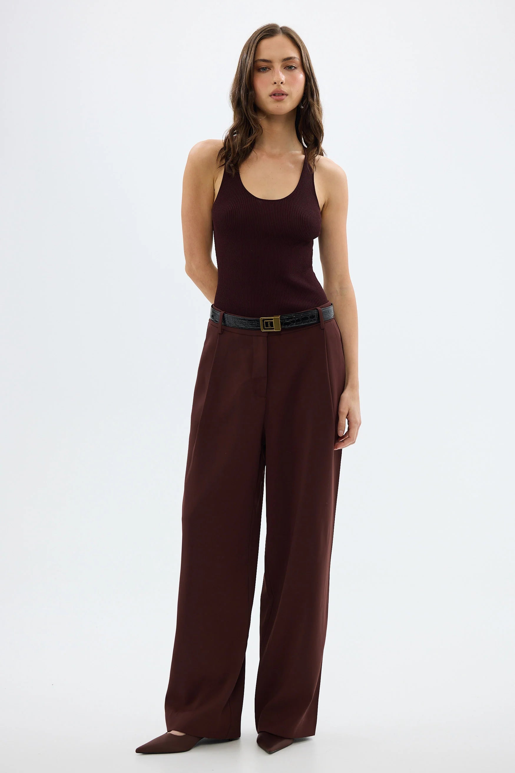 Carmen pant, bordeaux