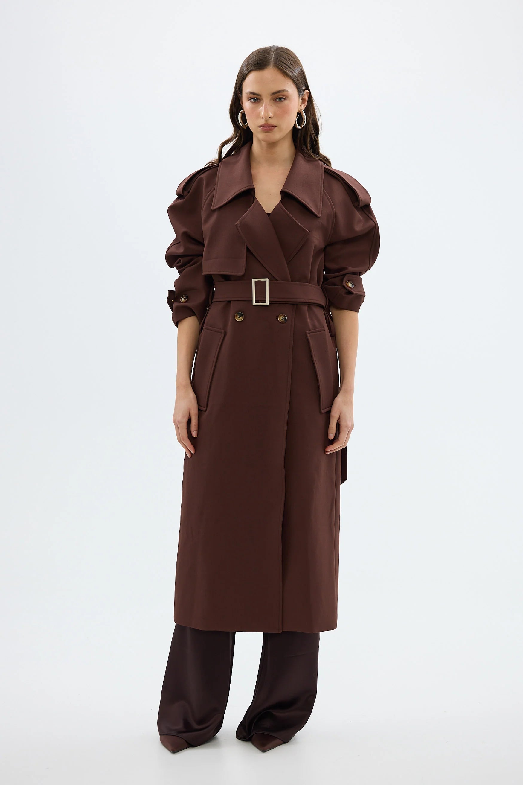Dillon trench, chocolate