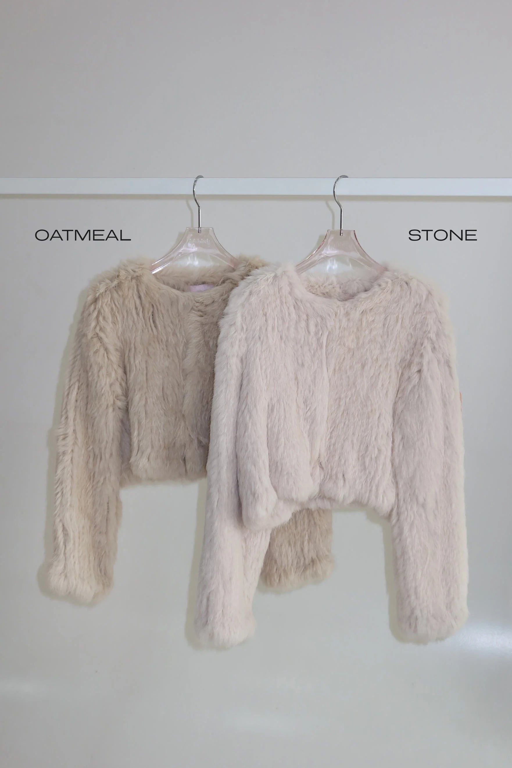 Lola crop jacket, stone