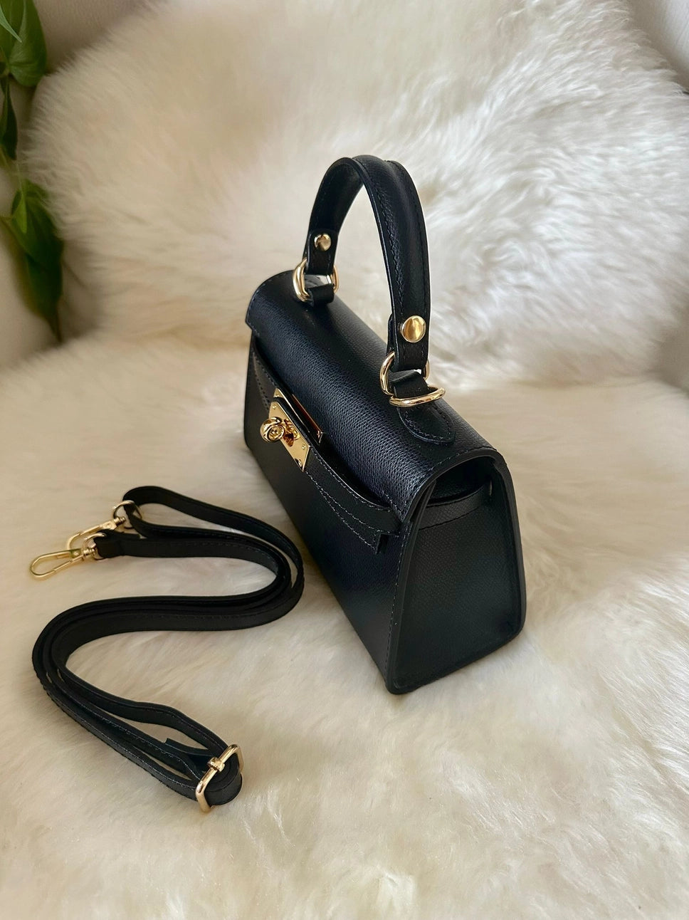 Mini Kay genuine leather bag