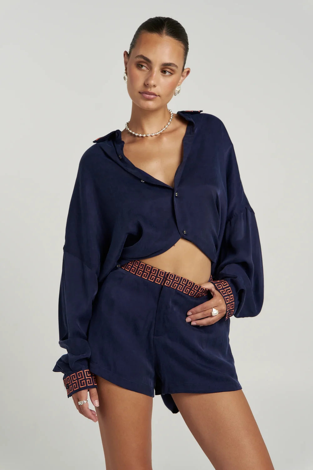 Sig suit short, navy
