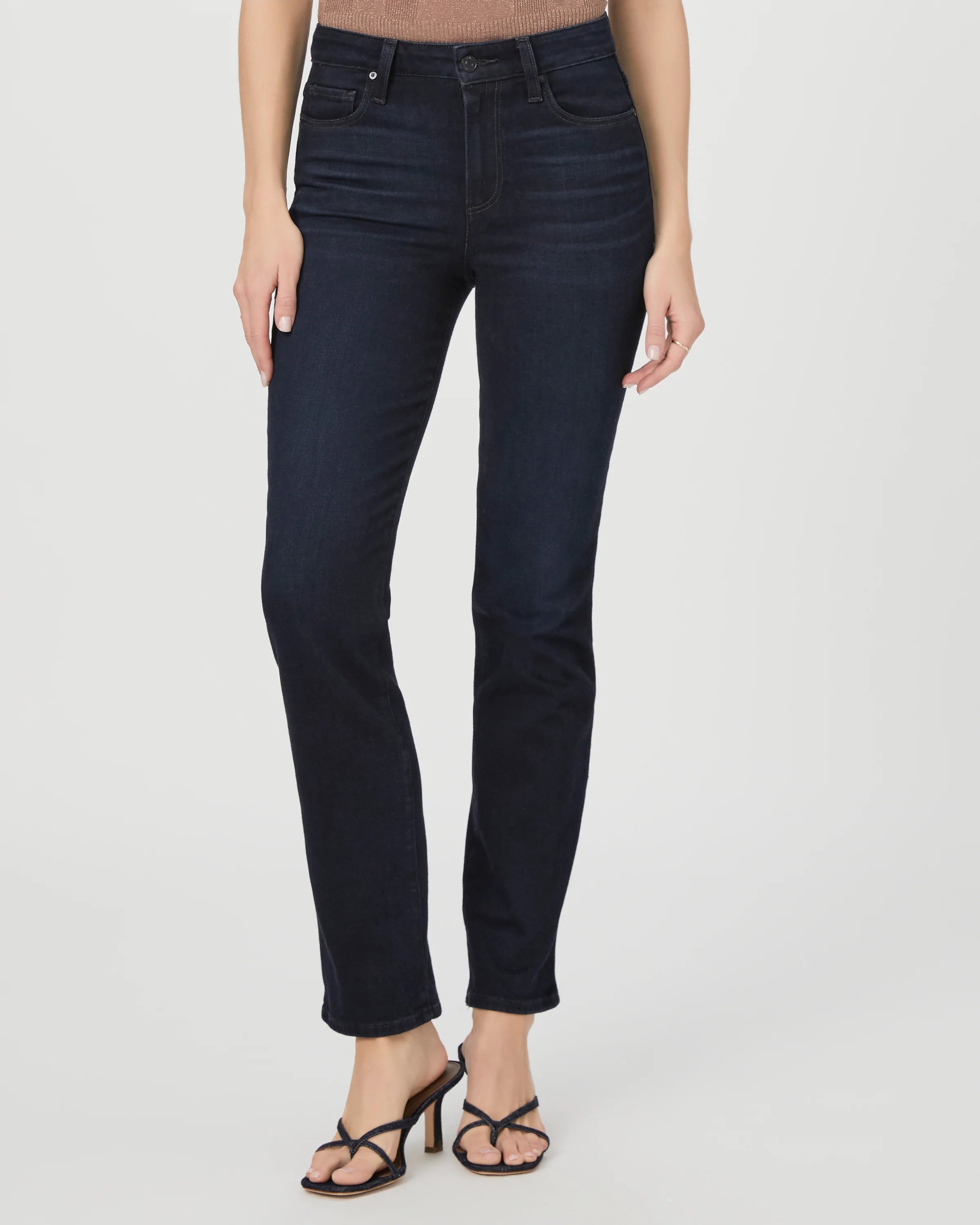 Cindy 30" High rise Straight Jean, Duchess