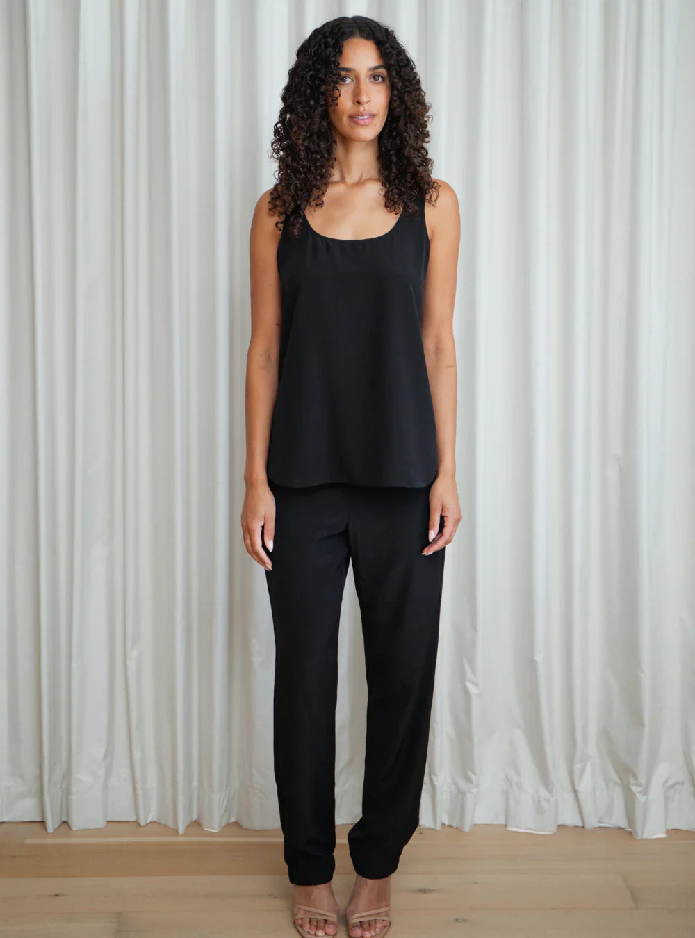Comfort pant, black