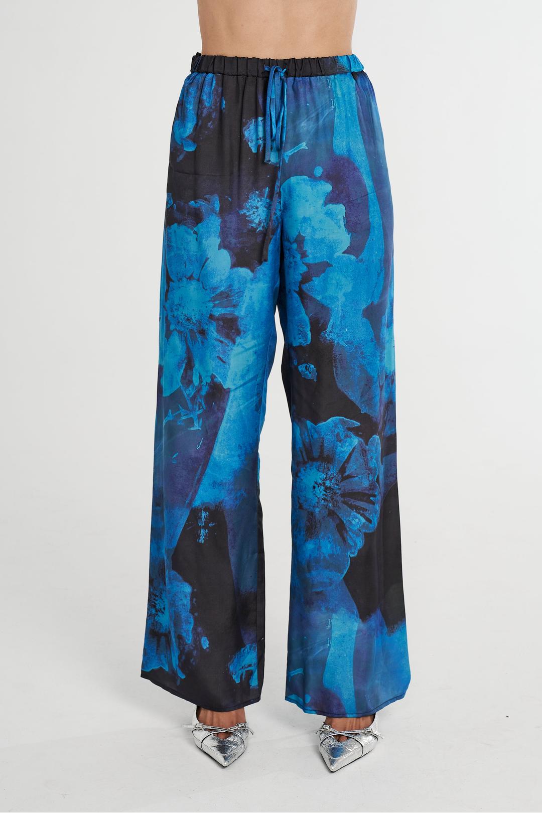Relaxed drawstring pant, dark lumen