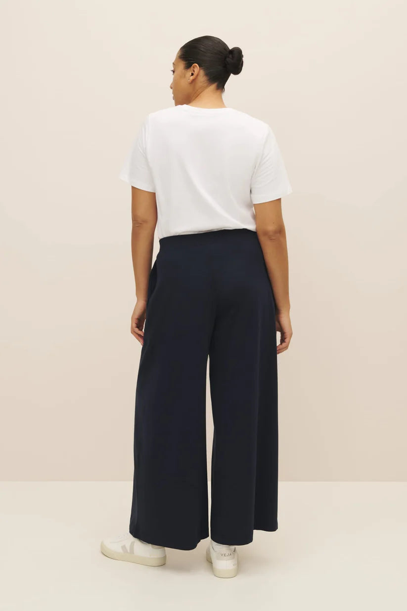 Drape pant, navy