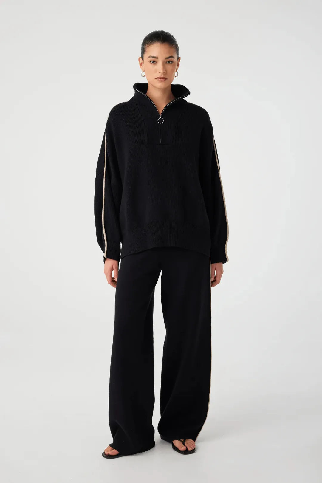 Milan track pant, black