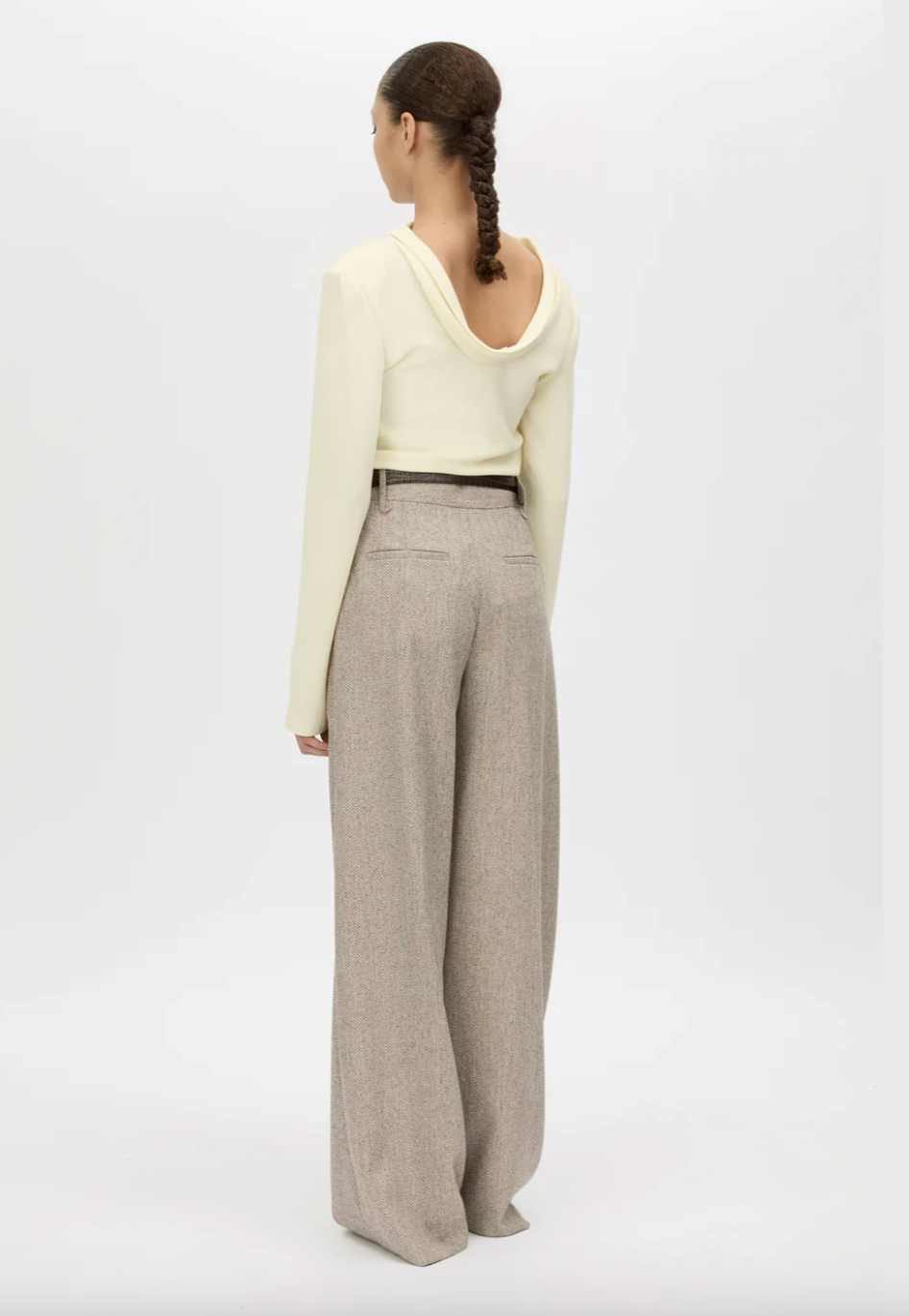 Eon long sleeve top, lemon