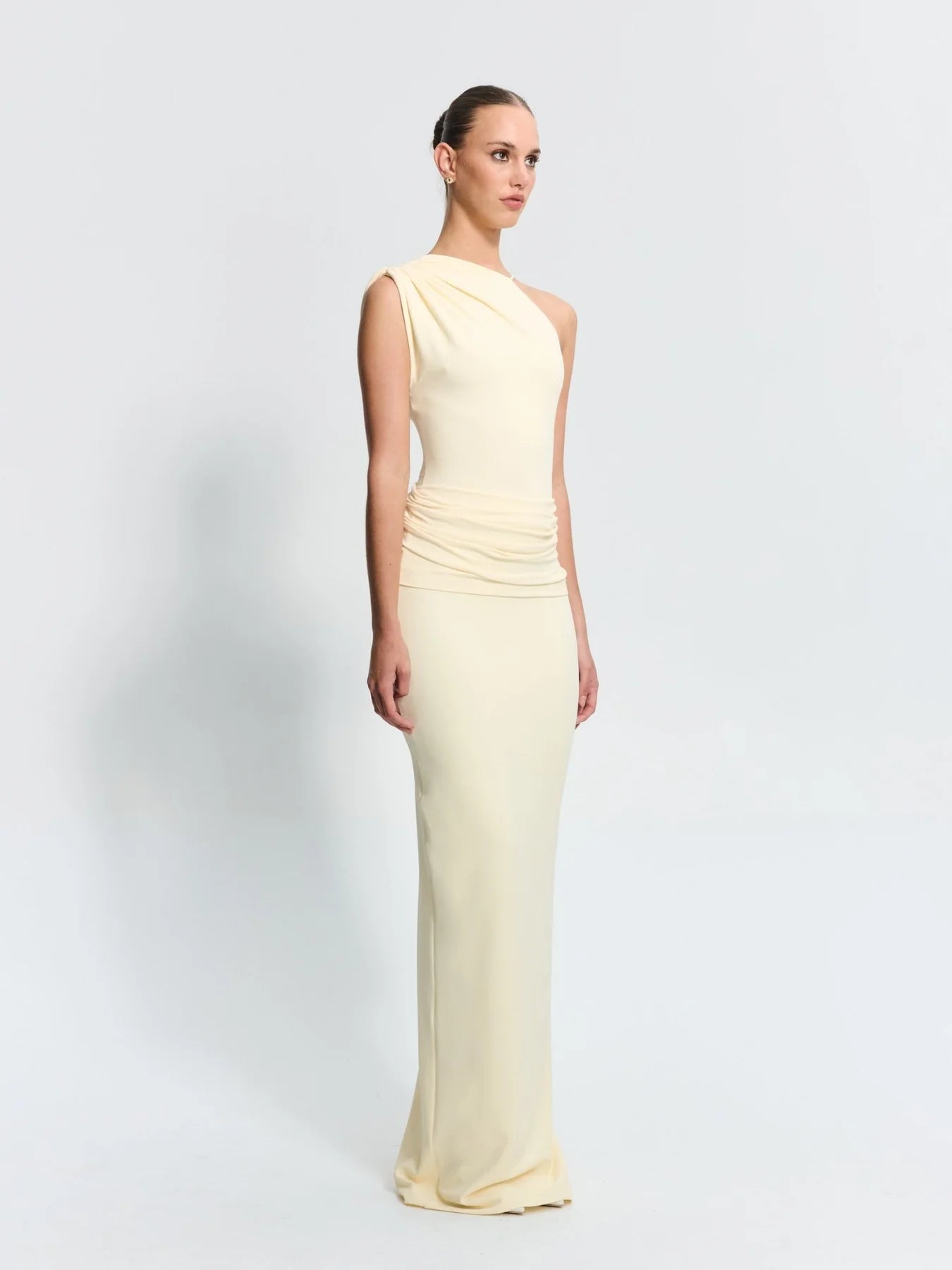 Greer gown, lemon