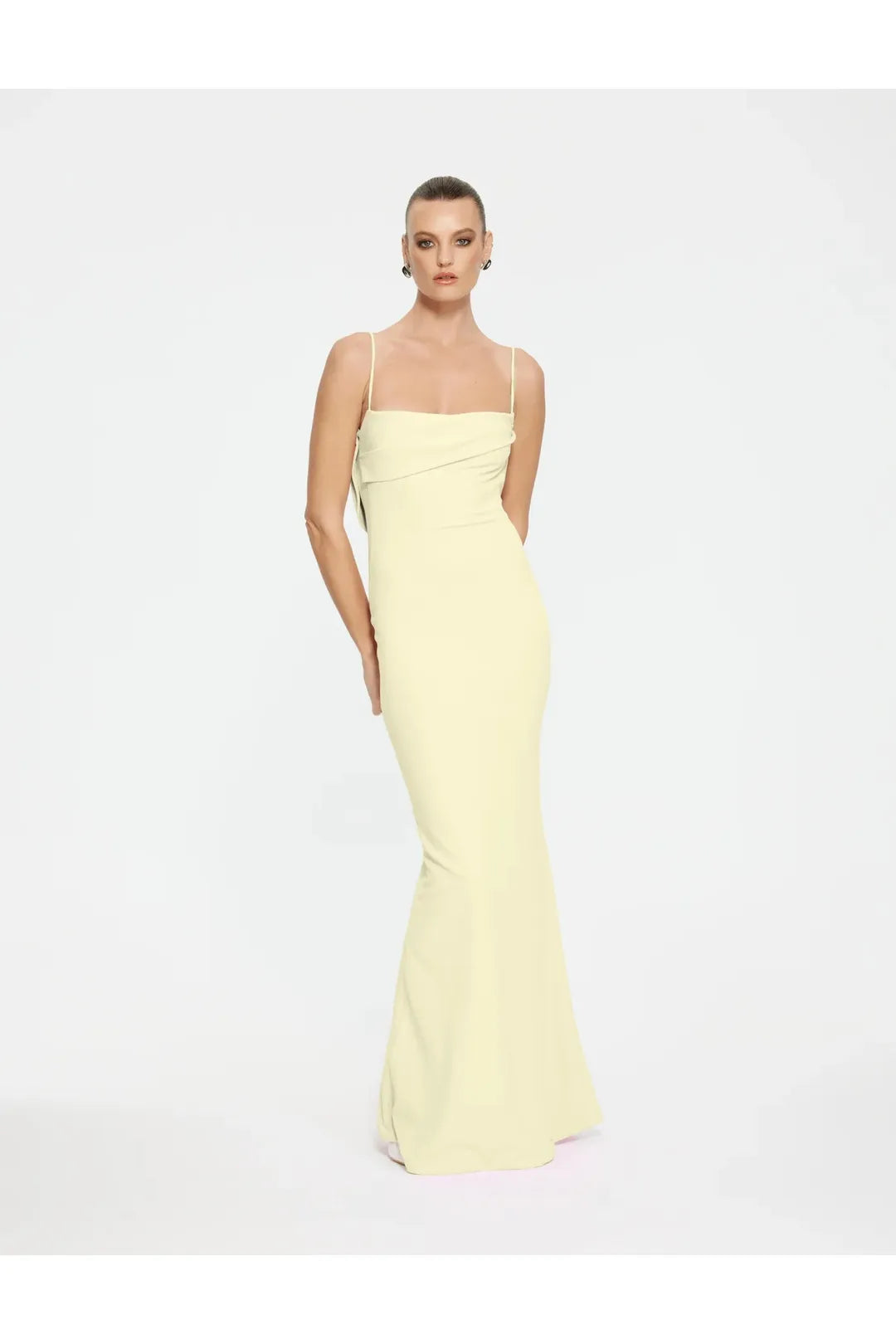 Havilland gown, lemon