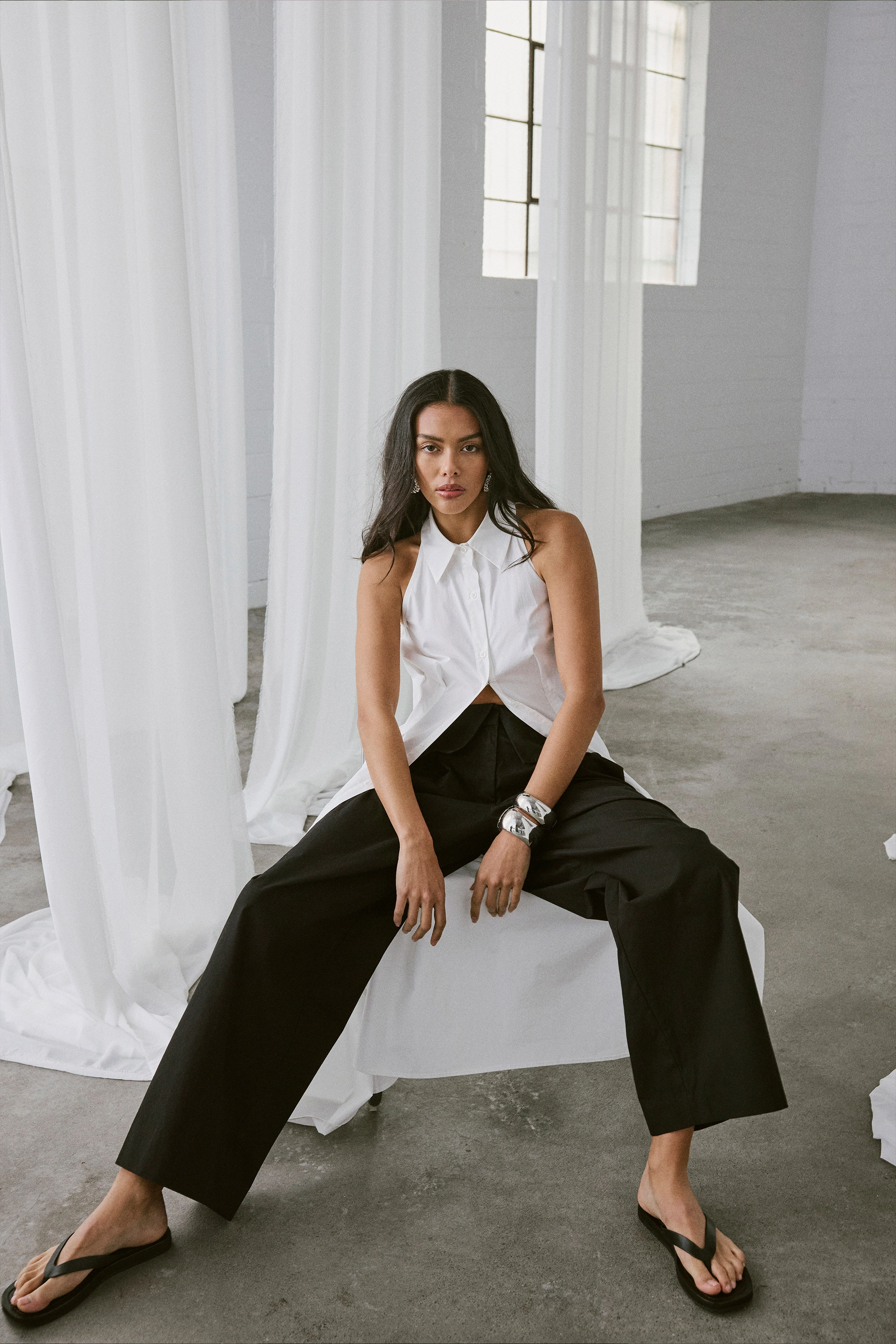 Back to me pant, black